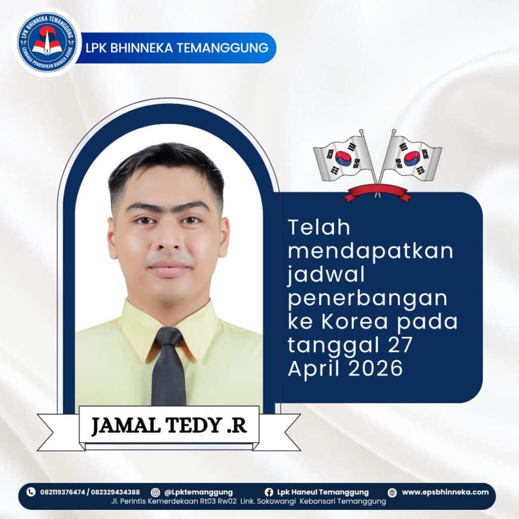 Jamal Tedy - Korea