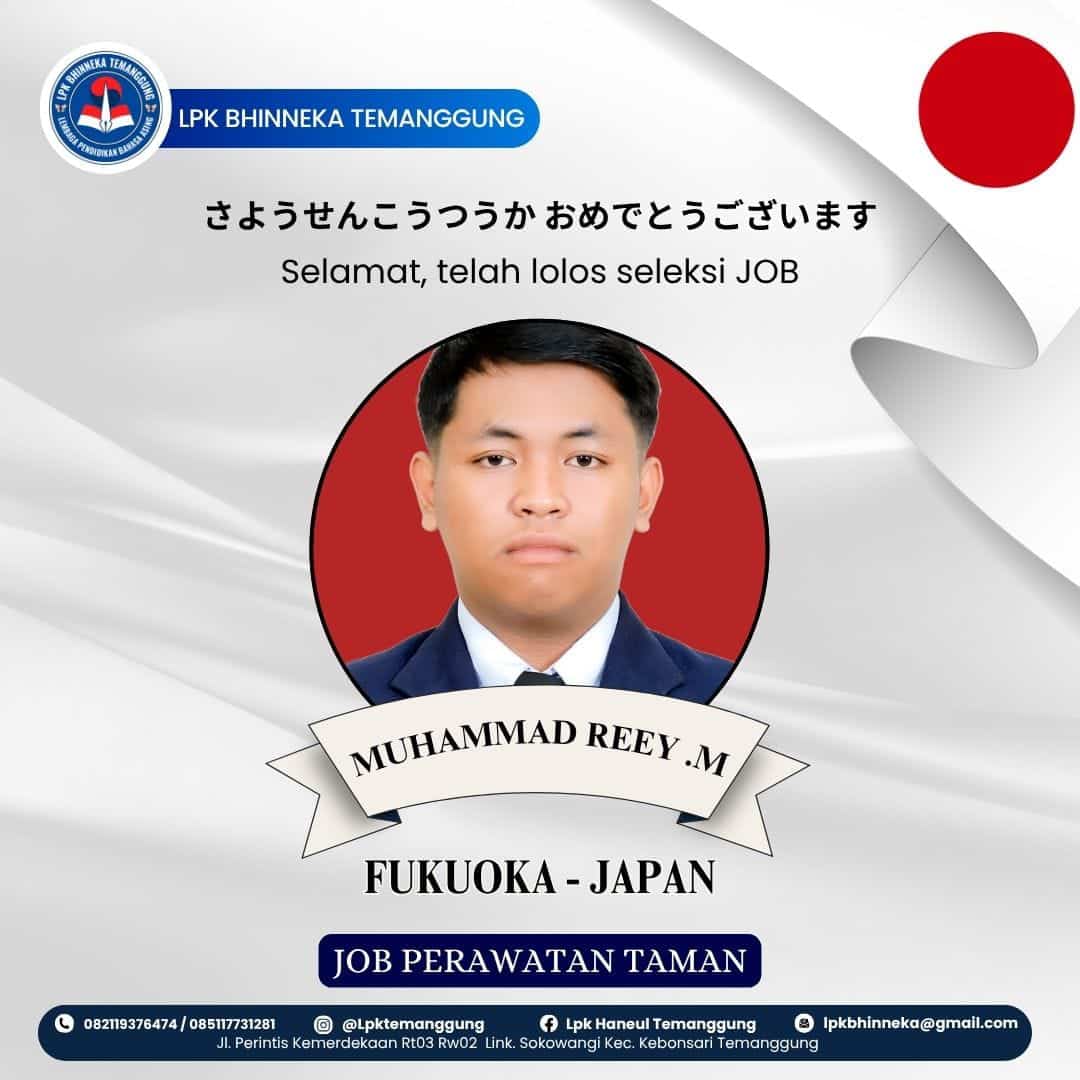 Muhammad Reey - Jepang