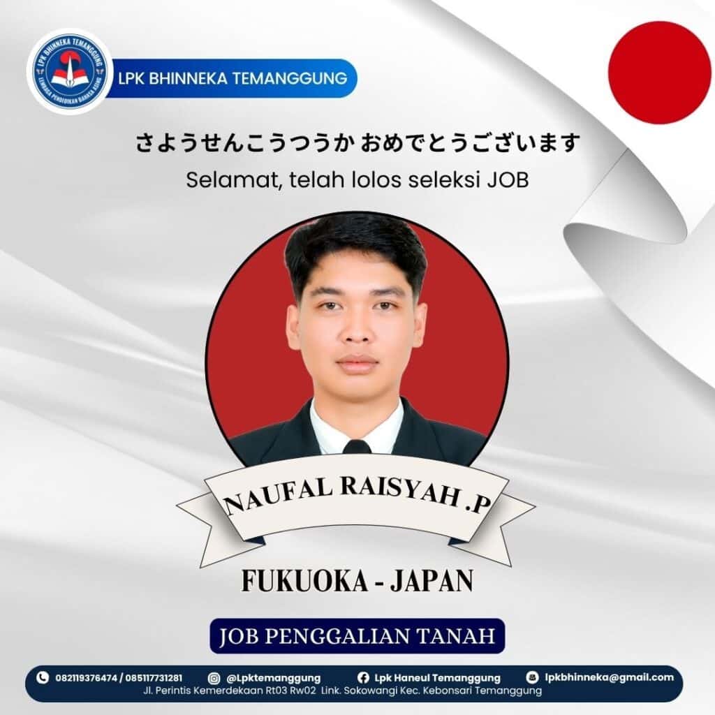 Naufal Raisyah - Jepang